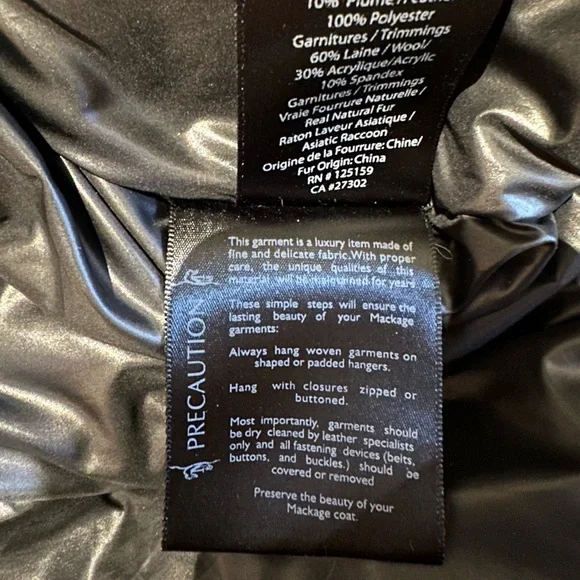 Mackage Jacket - Picture 9 of 11